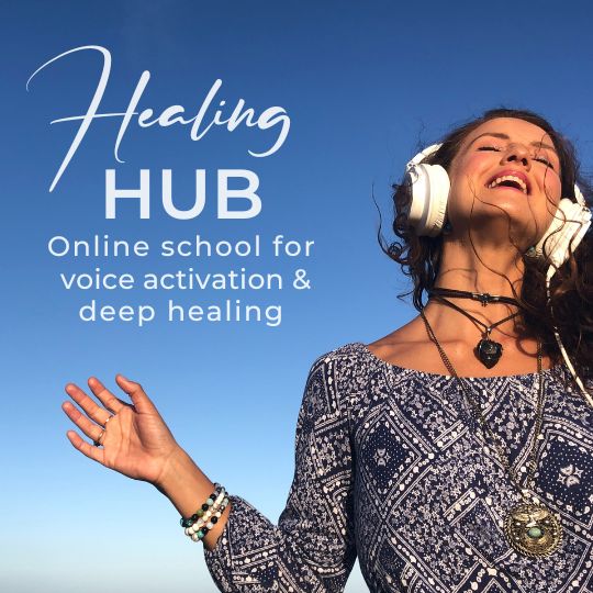 Healing-Hub-online-school-voice-activation-deep-healing-sing-to-thrive